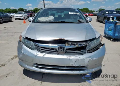 2012 Honda Civic Lx из США, поврежденный, VIN 2HGFB2F52CH327729